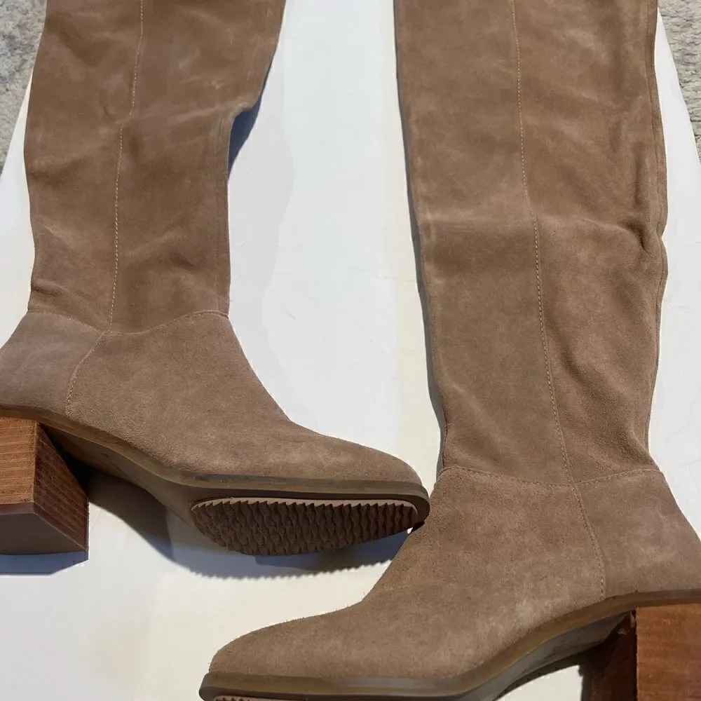 KELSI DAGGER BROOKLYN IMAGE OVER THE KNEE BOOTS Sz 7.5